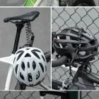 Wozinsky WBN-01R bicycle lock for a bicycle helmet, waterproof, 4-digit combination - black Фото 7