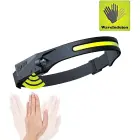 LED headlamp with IPX4 motion sensor USB-C 1200 mAh - black Photo 3
