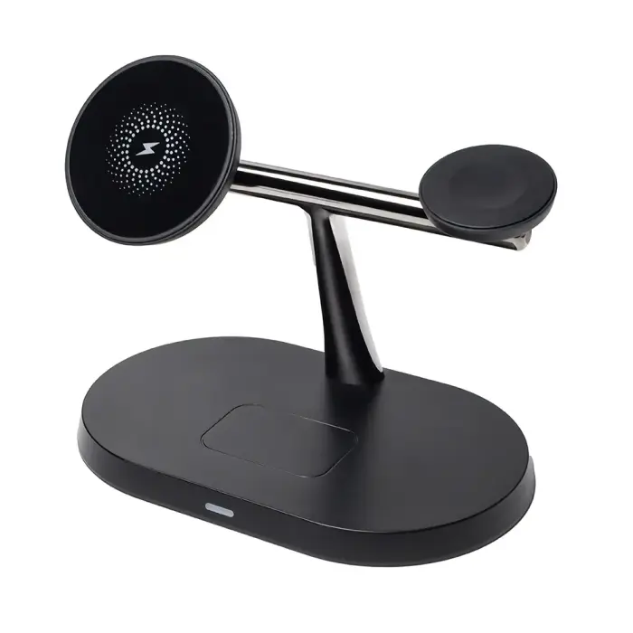 Maxlife MXWC-03 3in1 wireless charger 15W black Foto 8