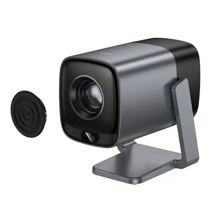 Hoco Full HD Projector Android Wi-Fi Bluetooth 1080P DT7 Metallic Gray Photo 2