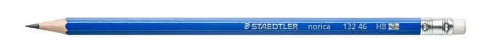 Zīmulis STAEDTLER Norica HB ar dzēšgumiju Foto 3