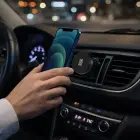 OBAL:ME MagNetix Core Wireless Car Charger Mount 15W Black Photo 4