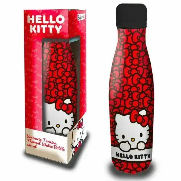 Coriex Hello Kitty water bottle 500ml red 10683 Фото 3