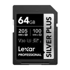 Lexar Professional SILVER PLUS SDXC 64GB memory card Фото 1