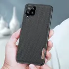 Dux Ducis Fino case covered with nylon material for Samsung Galaxy A22 4G gray Фото 6