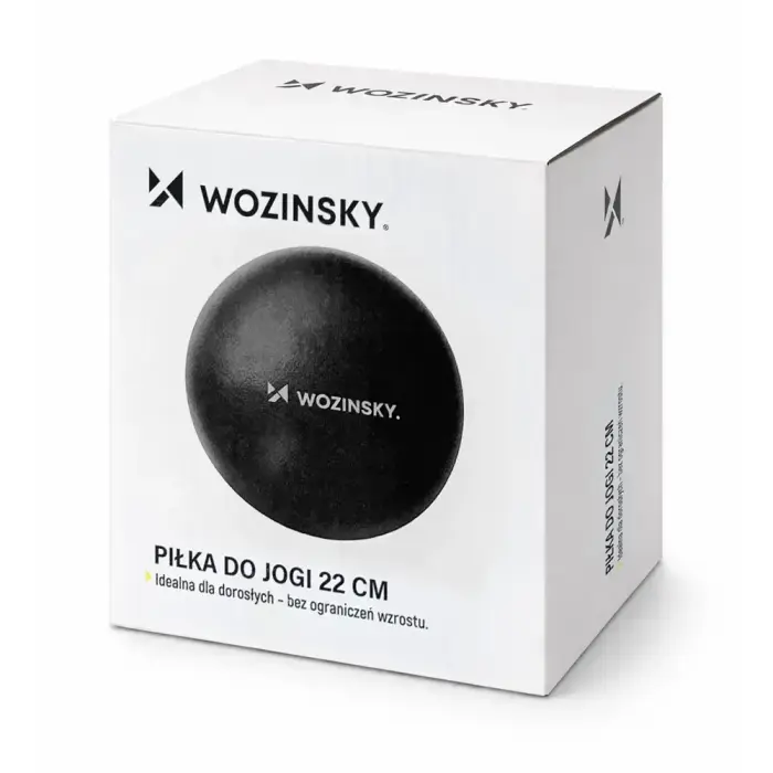 Wozinsky WPDP-C22 rehabilitation exercise ball 25cm - black Foto 2