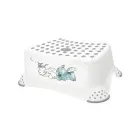 Step stool Tomek "Stitch" 40.5x28.5x14cm white Photo 1