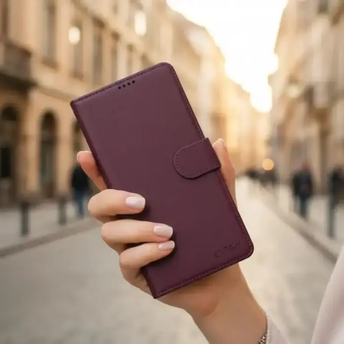 TECH-PROTECT WALLET GALAXY A27 5G MULBERRY Foto 4