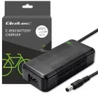 Qoltec Fast Charger for e-bike, electric scooter 36V | 42V | 4A | 5.5*2.1 + power cable Foto 1