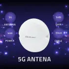 Qoltec Antenna 5G LTE ceiling | 5dBi | 50W | Indoor Foto 2
