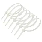 Cable ties 4 x 350mm | white | 100 pcs Photo 1