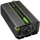 Qoltec Monolith voltage converter 1200 MS Wave |12V to 230V | 600/1200W | USB Photo 2