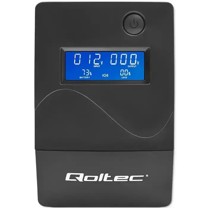 Qoltec Uninterruptible Power Supply UPS Line Interactive | Monolith | 650VA | 360W | LCD | USB | RJ45 Photo 10