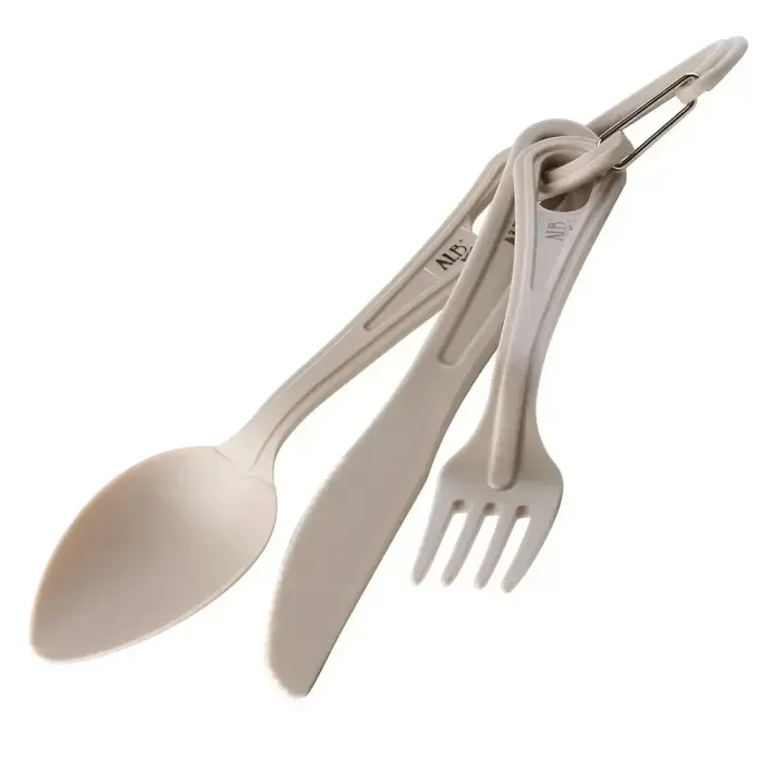 Tourist tableware and cutlery SET for 2 people. Photo 6