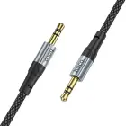 Cable AUX Jack 3,5 mm to Jack 3,5 mm Hoco 1 m UPA26 black Photo 2