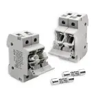 Qoltec Fuse base + DC fuse | 2P|1000V |20A |10x38 |solar Foto 3