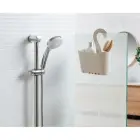 Hanging bathroom multifunctional shelf 25x9x28cm Ecohome Photo 7
