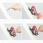 Wozinsky WUR-01BR Bike Bottle Holder Basket - Black and Red Photo 18