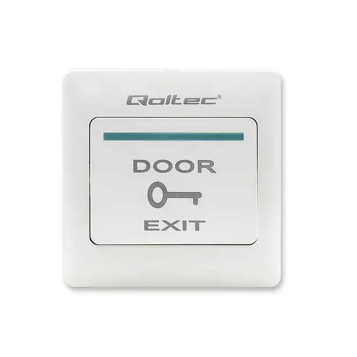 Qoltec Exit Button | white Foto 7