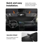 SPIGEN UO260 UNIVERSAL CAR FRONT WINDSHIELD SUNSHADE S BLACK Foto 8