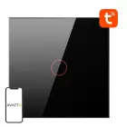 Smart Light Switch WiFi Avatto TS02-EU-B1 1 Way TUYA (black) Foto 1