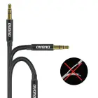 Dudao L12S AUX cable mini jack 3.5mm 1m 3-pole stereo - black Photo 6