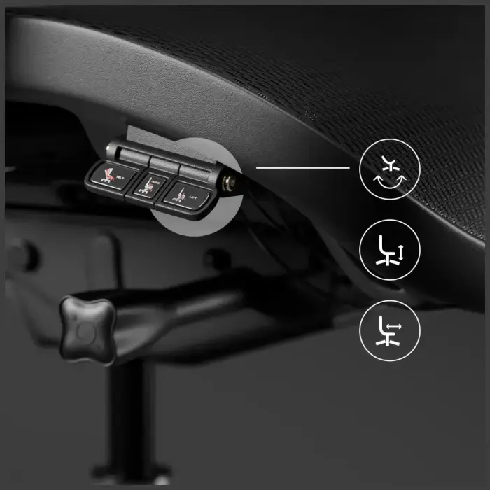 Ergonomic chair Diablo Chairs V-Commander black Foto 11