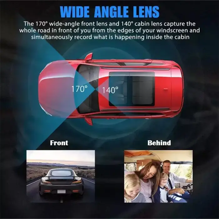 Car Dash Cam DVR-06 2,0 inches + rear camera Photo 6
