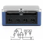 Qoltec Single-phase electronic meter | Energy consumption meter | 230V | 5(60)A | LCD Foto 3