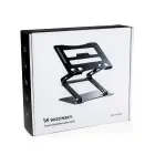 Wozinsky WRS-CPY75DSB Aluminum Laptop and Tablet Stand + Free Smartphone Stand - Black Фото 6