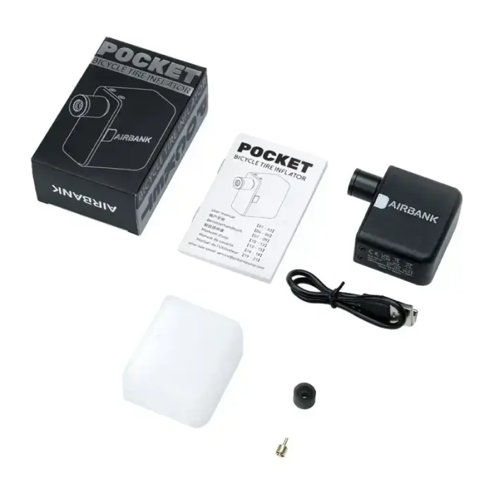Cycplus AS1 POCKET AIRBANK Mini Bike Pump Фото 2