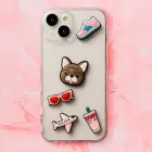 3D Sticker Pink 5pcs set Foto 4