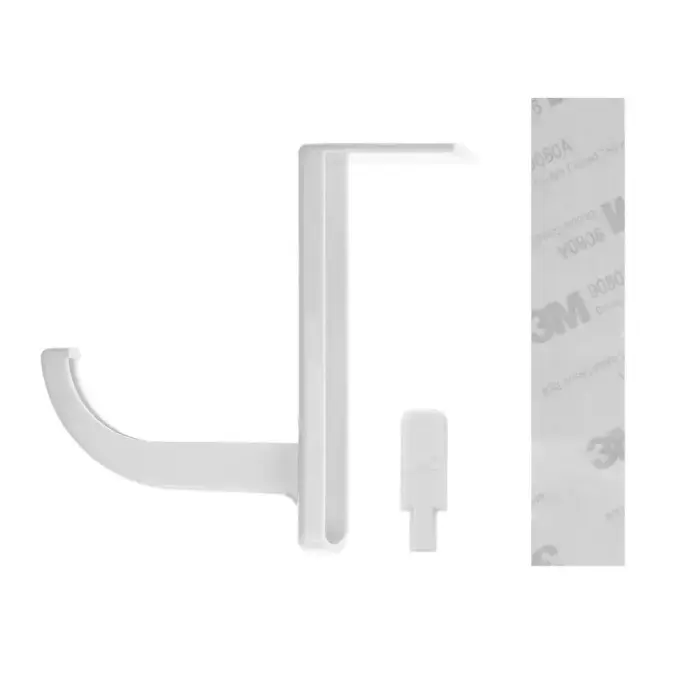 Headphone holder for the monitor white Фото 4