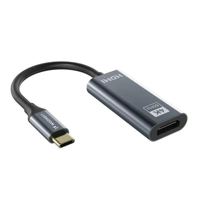 Wozinsky WACH-01 USB-C - HDMI 4K 60Hz Adapter - Black Фото 4