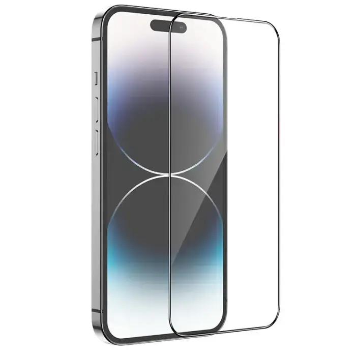 Borofone Tempered glass BF6 Diamond Armor Full Screen HD for Iphone 15 Pro Max - 10 pieces Foto 2