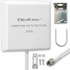 Qoltec 4G 5G LTE antenna | 9dBi | directional | external | SMA | waterproof | 3m Foto 1