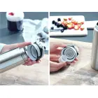 LEIFHEIT Termokrūze Flip 600ml sudraba krāsā Foto 4