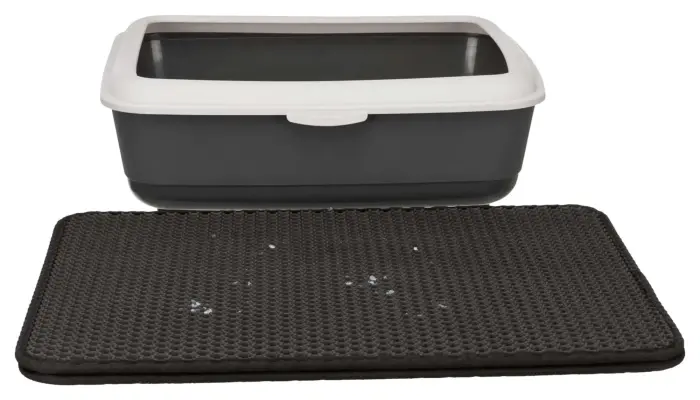 Kaķu tualetes paklājs : Trixie Cat Litter tray sieve mat, EVA, 40*55 cm, black Foto 13