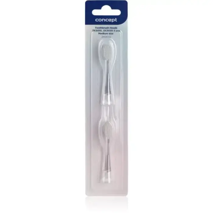 Concept Replacement Heads for Children's Toothbrushes ZK3010, ZK3020 Medium ZK0032 2pcs Foto 2