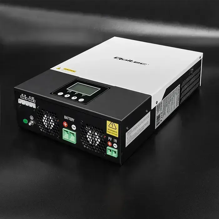 Qoltec Hybrid Solar Inverter Off-Grid 3kVA | 2.4kW | 80A | MPPT | AGM GEL | Sinus Фото 11