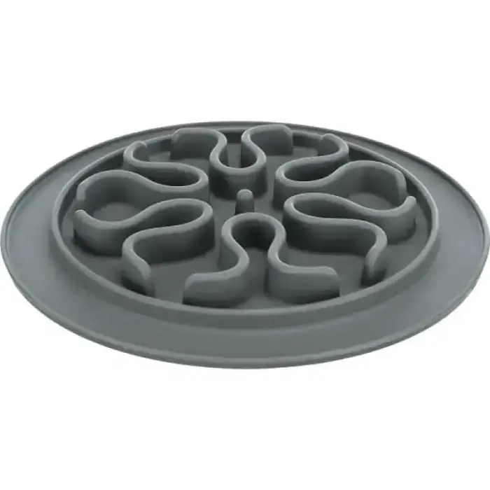 Interaktīvā bļoda : Trixie Slow Feed feeding mat, silicone, ø 24 cm Foto 3