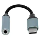 Beline Adapter USB-C|Jack 3,5mm szary|gray DAC Samsung|iPhone 15 Photo 1