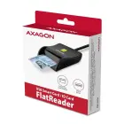 Смарт-карта AXAGON CRE-SM3N USB-A | Устройство для чтения идентификационных карт, черное Фото 2