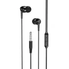 XO Wired earphones EP37 jack 3,5mm black Photo 1
