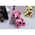 Phone stand BEAR - stick-on - pink Foto 6