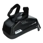 WILDMAN traveling bag for bike handlebars with zipper E1 1L ( 4 "- 7" ) black Photo 2