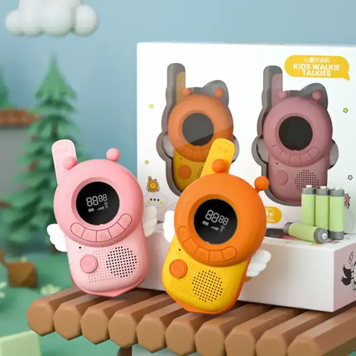 Walkie-talkie for children K22 Bee + Battery Charger + 8xRechargeable HR03/AAA 900mAh Foto 12