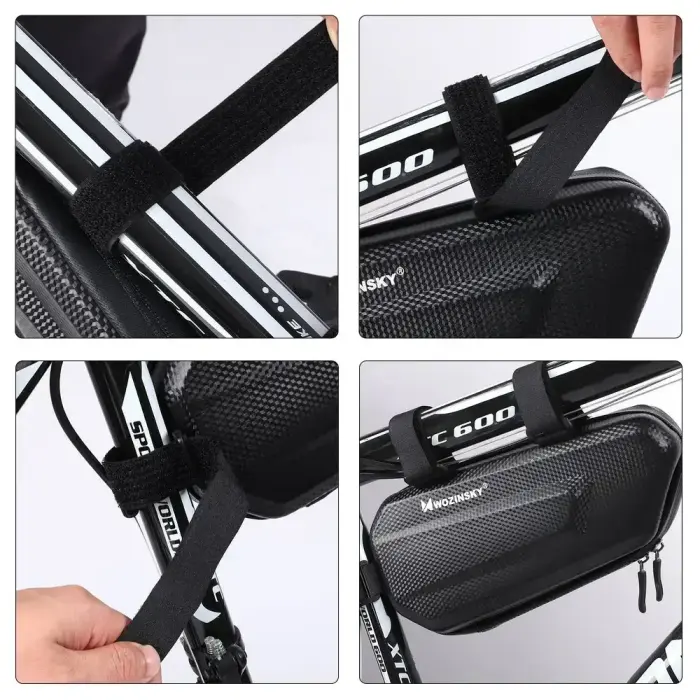 Wozinsky Bicycle Frame Bag 1.5L Black (WBB10BK) Фото 11