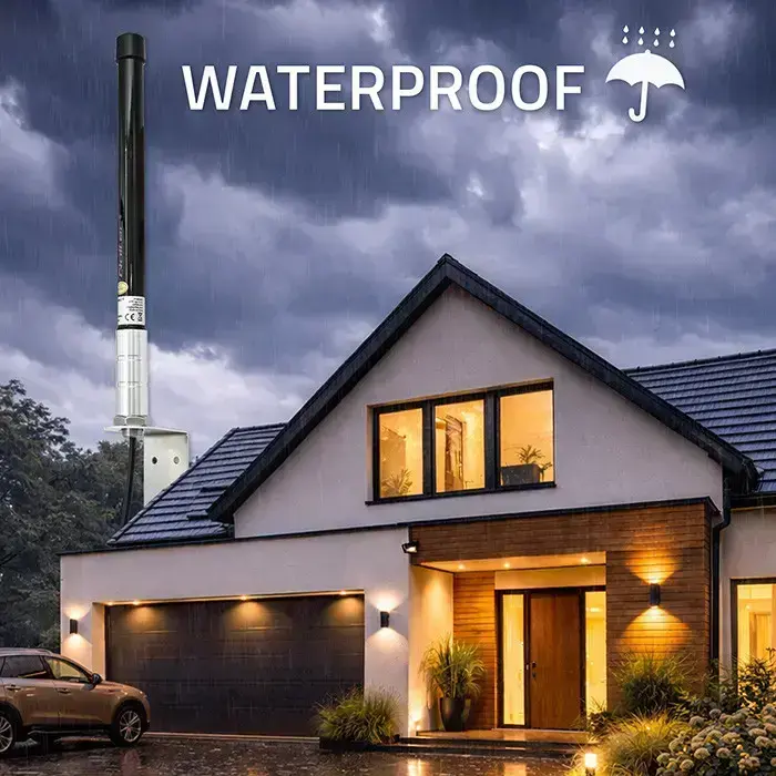 Qoltec 4G LTE antenna | 15dBi | omnidirectional | external | SMA | fibreglass  Foto 5