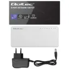 Qoltec Network SWITCH | 8 x RJ45 port | 100Mbps | Fast Ethernet | LAN Photo 9